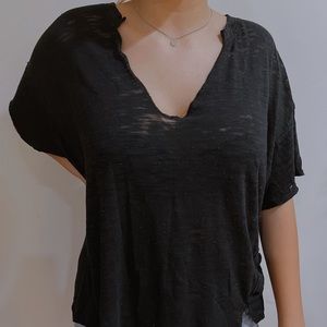 Free People v neck top